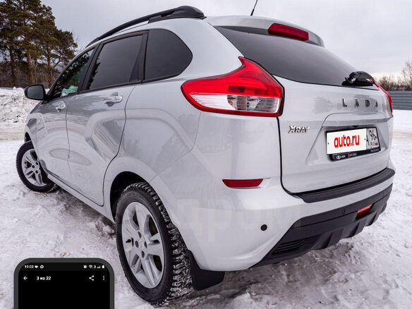 2017 Lada (ВАЗ) XRAY I, серебристый, 790000 рублей - вид 4
