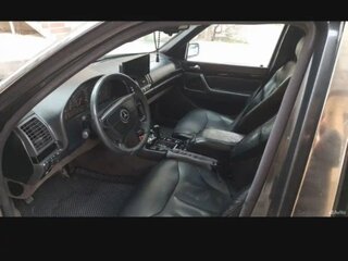 1993 Mercedes-Benz S-Класс 300 III (W140), чёрный, 1250000 рублей, вид 3