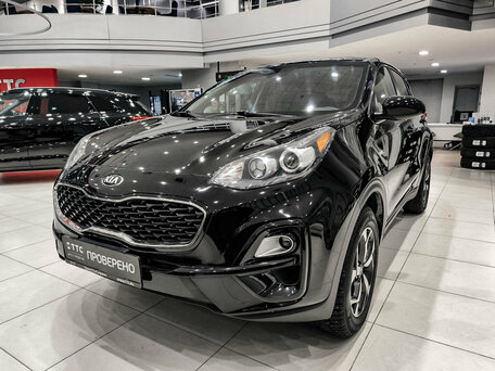 2020 Kia Sportage IV Рестайлинг, чёрный, 2480000 рублей, вид 1