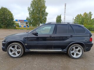 2002 BMW X5 4.6is I (E53), чёрный, 2000000 рублей, вид 4