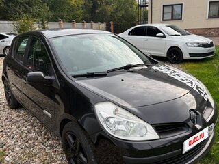 2008 Renault Clio III, чёрный, 570000 рублей, вид 2