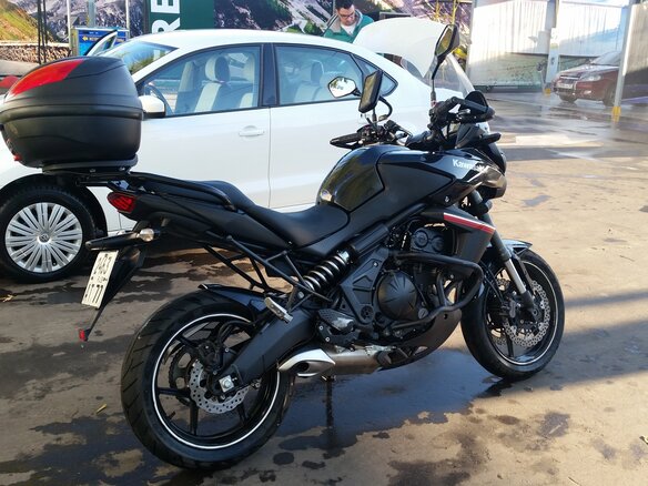 2012 Kawasaki Versys 650, чёрный, 450000 рублей - вид 3