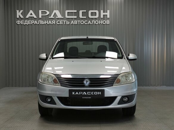 2012 Renault Logan I Рестайлинг, серый, 465000 рублей - вид 2
