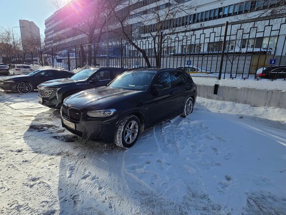 2021 BMW X3 M40i III (G01) Рестайлинг, чёрный, 7190000 рублей - вид 2