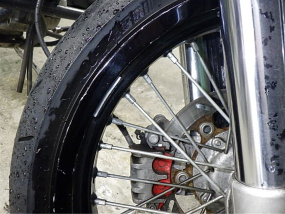 2002 Kawasaki D-tracker 250, чёрный - вид 13