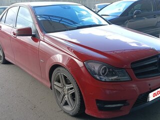 2011 Mercedes-Benz C-Класс 180 BlueEFFICIENCY III (W204) Рестайлинг, красный, 862000 рублей, вид 2