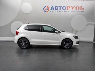 2012 Volkswagen Polo V, белый, 641000 рублей, вид 5