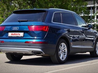 2018 Audi Q7 II (4M), синий, 4340000 рублей, вид 5
