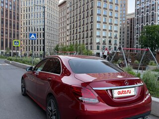 2018 Mercedes-Benz C-Класс 200 IV (W205) Рестайлинг, красный, 2249978 рублей, вид 3