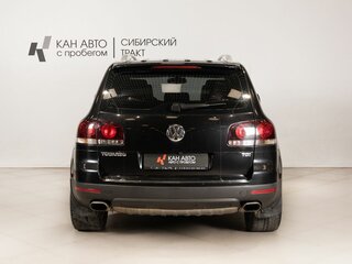 2008 Volkswagen Touareg I Рестайлинг, чёрный, 803000 рублей, вид 4