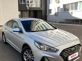 2019 Hyundai Sonata LPi VII (LF) Рестайлинг, серебристый, 1950000 рублей, вид 2