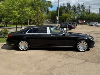 2016 Mercedes-Benz Maybach S-Класс 400 I (X222), чёрный, 4000000 рублей, вид 4