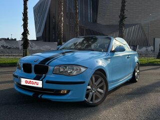 2008 BMW 1 серии 120i I (E81/E82/E87/E88) Рестайлинг, чёрный, 1000000 рублей, вид 2