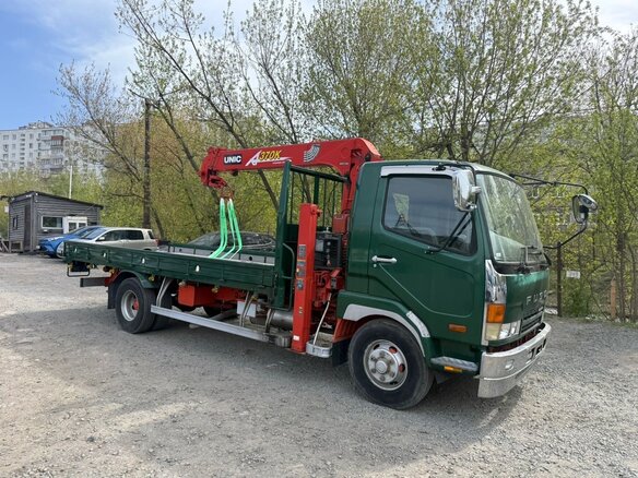 1999 Fuso (Mitsubishi) Fighter, зелёный, 4300000 рублей - вид 28
