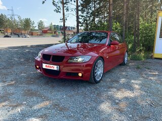 2007 BMW 3 серии 325i V (E90/E91/E92/E93), красный, 950000 рублей, вид 3
