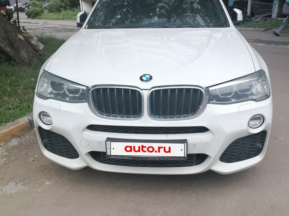 2017 BMW X4 20i I (F26), белый, 2600000 рублей