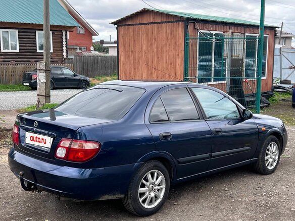 2005 Nissan Almera II (N16) Рестайлинг, синий, 265000 рублей - вид 2