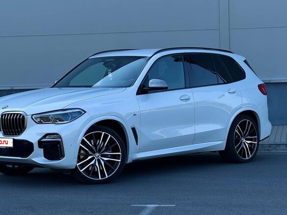 2019 BMW X5 M50d IV (G05/G18), белый, 5109360 рублей - вид 5