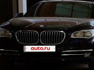 2012 BMW 7 серии Long 740Li xDrive V (F01/F02/F04) Рестайлинг, синий, 1350000 рублей, вид 1