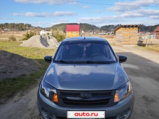 2012 Lada (ВАЗ) Granta I, серый, 360000 рублей, вид 2