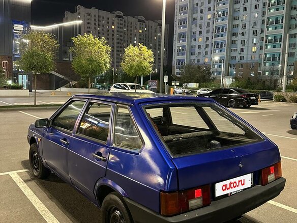 1998 Lada (ВАЗ) 21093i, синий, 73000 рублей - вид 10