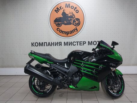 2015 Kawasaki ZX-14R, зелёный, 1169000 рублей, вид 1