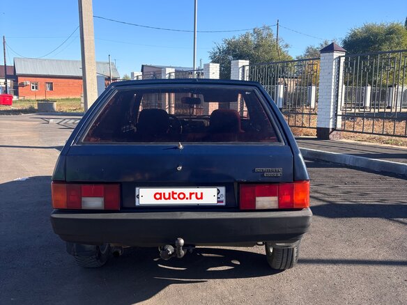 1997 Lada (ВАЗ) 2109, синий, 135000 рублей - вид 3