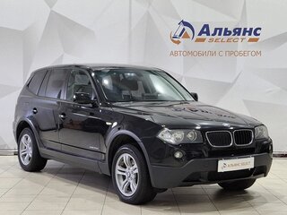 2009 BMW X3 20d I (E83) Рестайлинг, чёрный, 1060000 рублей, вид 1