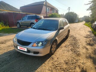 1999 Mazda 323 VI (BJ), серебристый, 220000 рублей, вид 2
