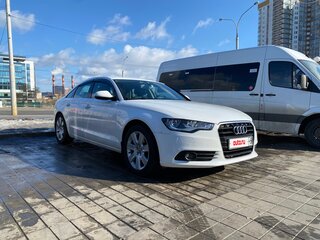 2011 Audi A6 IV (C7), белый, 1400000 рублей, вид 3