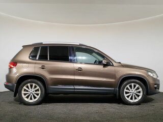 2014 Volkswagen Tiguan I Рестайлинг, коричневый, 1245000 рублей, вид 4