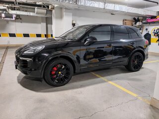 2015 Porsche Cayenne Diesel II Рестайлинг (958), чёрный, 5000000 рублей, вид 4