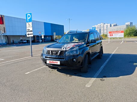 2008 Nissan X-Trail II, чёрный, 630000 рублей, вид 2