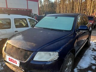 2004 Volkswagen Touareg I, синий, 410000 рублей, вид 1