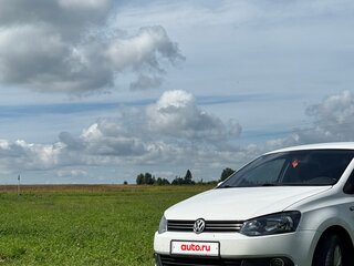 2012 Volkswagen Polo V, белый, 990000 рублей, вид 1