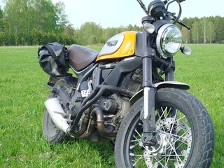 2016 Ducati Scrambler 800, жёлтый, 600000 рублей, вид 2