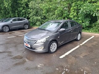 2016 Hyundai Solaris I Рестайлинг, серый, 590000 рублей, вид 1