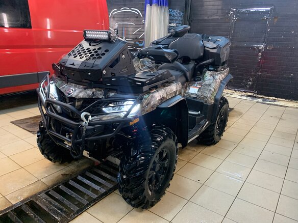 2022 CFMoto CFORCE 800 HO EPS, чёрный - вид 2
