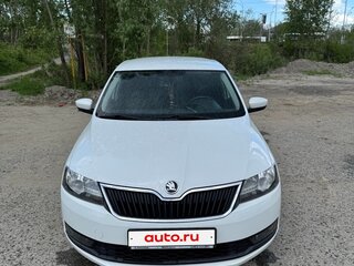 2018 Skoda Rapid I Рестайлинг, белый, 1500000 рублей, вид 1