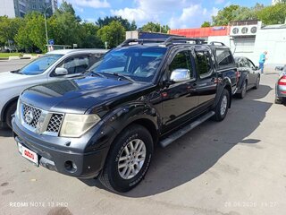 2008 Nissan Navara (Frontier) III (D40), чёрный, 1050000 рублей, вид 2