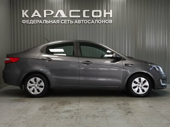 2012 Kia Rio 4-speed III, серый, 897000 рублей - вид 5