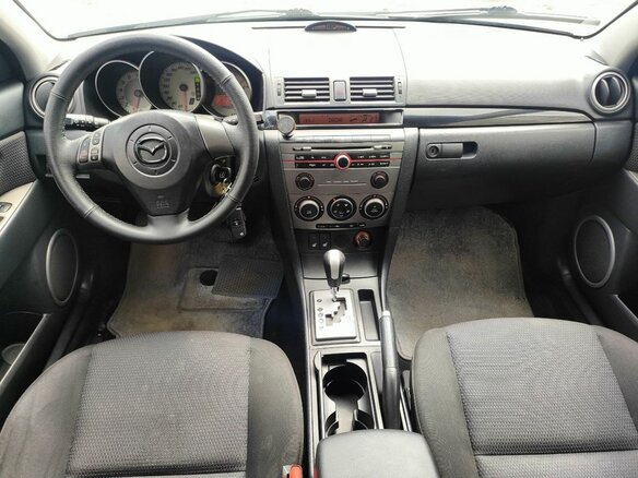 2007 Mazda 3 I (BK) Рестайлинг, серебристый, 535000 рублей - вид 26