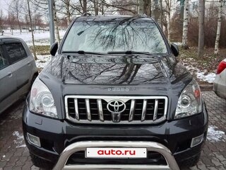 2008 Toyota Land Cruiser Prado 5-speed 120 Series Рестайлинг, чёрный, 4700000 рублей, вид 2