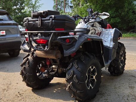 2016 BRP Can-Am Outlander Max DPS 570, белый, 850000 рублей, вид 4