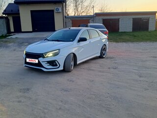 2021 Lada (ВАЗ) Vesta I, белый, 1100000 рублей, вид 3