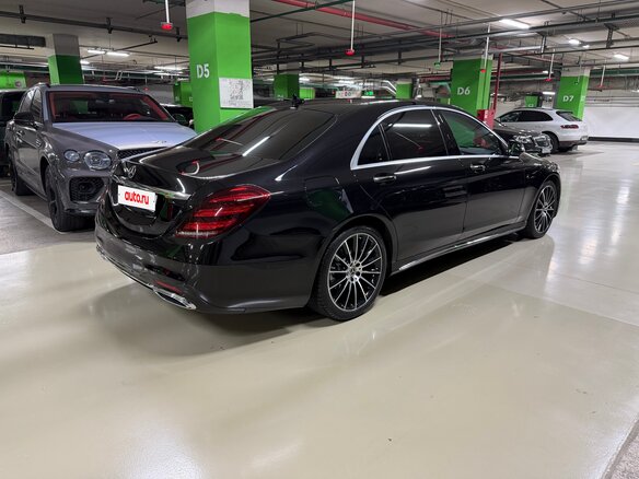 2018 Mercedes-Benz S-Класс 350 d Long VI (W222, C217) Рестайлинг, чёрный, 3900000 рублей - вид 14