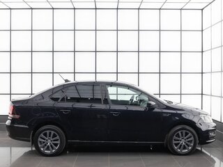 2019 Volkswagen Polo V Рестайлинг, чёрный, 1459000 рублей, вид 5