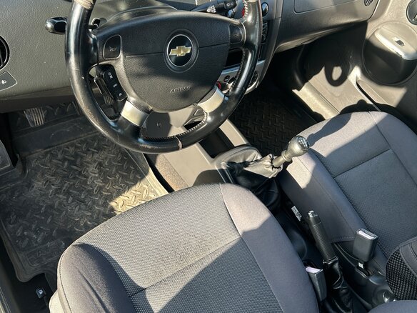 2007 Chevrolet Aveo I Рестайлинг, серебристый - вид 9