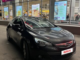 2012 Opel Astra GTC J Рестайлинг, чёрный, 620000 рублей, вид 2