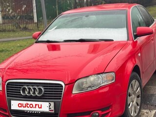 2005 Audi A4 III (B7), красный, 600000 рублей, вид 3